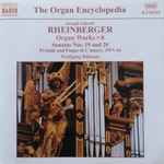 Cover for album: Joseph Gabriel Rheinberger - Wolfgang Rübsam – Organ Works • 8 - Sonatas Nos. 19 And 20, Prelude And Fugue In C Minor, JWV 16(CD, Album, Stereo)
