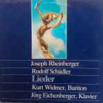 Cover for album: Josef Rheinberger, Rudolf Schädler, Kurt Widmer, Jörg Eichenberger – Lieder(LP)