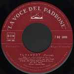 Cover for album: Puccini, Giacomo Lauri-Volpi Con Proff. D'Orch. Del Teatro Dell'Opera Di Roma Dir. Da L. Ricci – Turandot(7