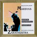 Cover for album: Wolfgang Rihm, Richard Strauss, Badische Staatskapelle, Kazushi Ono – Marsyas / Zarathustra(CD, Album)
