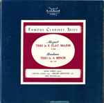 Cover for album: Mozart, Brahms, Sidney Forrest, Carlton Cooley • Bernard Greenhouse, Erno Balogh – Famous Clarinet Trios