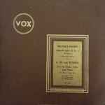Cover for album: Mendelssohn, C. M. von Weber - Guilet String Quartet, René Leroy, Janos Scholz, Erno Balogh – Quartet Opus 44 No. 1 (D Major) / Trio For Flute, Cello, And Piano (G Minor, Opus 63)(LP)