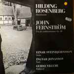 Cover for album: Hilding Rosenberg, John Fernström, Einar Sveinbjörnsson, Ingvar Jónasson, Guido Vecchi – Divertimento / Trio För Stråkinstrument, Op.90(LP)
