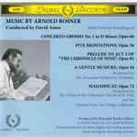 Cover for album: Arnold Rosner - David Amos – Music By Arnold Rosner(CD, Stereo)