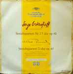 Cover for album: Loewenguth-Quartett, Sergei Prokofiev  /  Albert Roussel – Streichquartett Nr. 2 F-Dur Op. 92 / Streichquartett D-Dur Op. 45(LP, Mono)