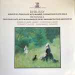 Cover for album: Debussy / Roussel - Marie-Claire Jamet - Christian Lardé, Gérard Caussé - Jean-Marie Gamard – Sonate N°2 Pour Flute,Alto & Harpe - Syrinx Pour Flute Seule / Trio Pour Flute,Alto & Violoncelle Op.40 - Impromtu Pour Harpe Op.21(LP)