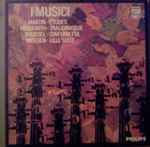 Cover for album: Frank Martin (3), Paul Hindemith, Albert Roussel, Carl Nielsen – I Musici - Etudes / Trauermusik / Sinfonietta / Lille Suite(LP, Stereo)