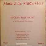 Cover for album: Russell Oberlin, Charles Bressler, Donald Perry, Seymour Barab, Martha Blackman – Music Of The Middle Ages: Volume 4 (English Polyphony Of The 13th And Early 14th Centuries)(LP, Stereo)