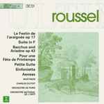 Cover for album: Roussel / Martinon, Charles Dutoit, Orchestre De Paris, Orchestre National De L'ORTF – Le Festin de L'Araignée, Suite In F, Bacchus And Ariadne, Pour Une Fête de Printemps, Petite Suite, Sinfonietta, Aeneas(2×CD, Compilation)