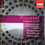 Cover for album: Roussel, Georges Prêtre, Pierre Dervaux (2), André Cluytens – Symphonies 2, 3 & 4 / Bacchus Et Ariane / Le Festin De L'Araignée / Sinfonietta(2×CD, Compilation, Remastered)