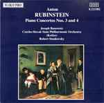 Cover for album: Anton Rubinstein, Joseph Banowetz, Czecho-Slovak State Philharmonic Orchestra (Košice), Robert Stankovsky – Piano Concertos Nos. 3 And 4