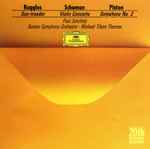 Cover for album: Ruggles, Schuman, Piston, Paul Zukofsky, Boston Symphony Orchestra, Michael Tilson Thomas – Sun-treader / Violin Concerto / Symphony No. 2