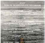 Cover for album: ENSV Riiklik Akadeemiline Meeskoor - F. Schubert / M. Saar – RAM 1944  ‎– 1984