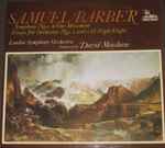 Cover for album: Samuel Barber - London Symphony Orchestra, David Measham – Symphony No. 1 / Essays For Orchestra Nos. 1 And 2 & Night Flight