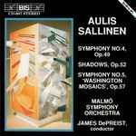 Cover for album: Aulis Sallinen - Malmö Symphony Orchestra / James DePreist – Symphonies No. 4 & No. 5 • Shadows(CD, Stereo)