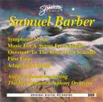 Cover for album: Samuel Barber, Andrew Schenck Conducting The New Zealand Symphony Orchestra – Symphony No. 2 / Music For A Scene From Shelley / Overture To The School For Scandal / First Essay / Adagio For Strings