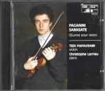 Cover for album: Sarasate / Paganini, Tedi Papavrami, Christophe Larrieu – Œuvres Pour Violon