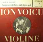 Cover for album: Pablo De Sarasate - Ion Voicu – Zigeunerweisen Für Violine Und Orchester Op. 20