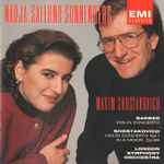 Cover for album: Barber · Shostakovich / Nadja Salerno-Sonnenberg · Maxim Shostakovich · London Symphony Orchestra – Violin Concerto · Violin Concerto No. 1 In A Minor, Op. 99