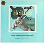 Cover for album: Jascha Heifetz, Mozart, Beethoven, London Symphony Orchestra, Sir Malcolm Sargent, RCA Victor Symphony Orchestra, William Steinberg – Concerto No. 5 In A.K. 219 (