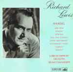 Cover for album: Richard Lewis (3), Handel, London Symphony Orchestra, Sir Malcolm Sargent – Handel Airs Sung By Richard Lewis