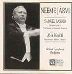 Cover for album: Samuel Barber, Amy Beach, Detroit Symphony Orchestra, Neeme Järvi – Neeme Järvi Conducts Barber/Beach Symphonies(CD, Album, Reissue)