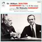 Cover for album: Walton / New Philharmonia Orchestra, Sir Malcolm Sargent – Symphony No.1