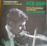 Cover for album: Uto Ughi, Tchaikovsky, Royal Philharmonic Orchestra, Malcolm Sargent – Concerto In D Major(LP)