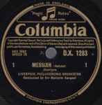Cover for album: Liverpool Philharmonic Orchestra Conducted By Sir Malcolm Sargent – Messiah(Shellac, 12