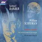 Cover for album: Samuel Barber / William Schuman - The Joyful Company Of Singers, Peter Broadbent – Choral Music