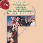 Cover for album: Barber : Kyoko Takezawa ,  Steven Isserlis ,  Saint Louis Symphony Orchestra - Leonard Slatkin – Violin and Cello Concertos, Capricorn Concerto