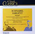 Cover for album: Mozart - Schnabel, Sargent, London Symphony Orchestra, Philharmonia Orchestra, Walter Susskind – Concerto Per Pianoforte E Orchestra N. 19 In Fa Maggiore K.459 / Concerto Per Pianoforte E Orchestra N. 20 In Re Minore K.466 / Sonata Per Pianoforte N.12 In 