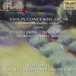 Cover for album: Robert McDuffie, Jon Kimura Parker, Atlanta Symphony Orchestra conducted by Yoel Levi . Samuel Barber – Violin Concerto, Piano Concerto, Souvenirs(CD, )