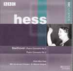 Cover for album: Dame Myra Hess, Sir Malcolm Sargent, BBC Symphony Orchestra, Ludwig van Beethoven – Beethoven: Piano Concertos No. 2 & 5 / Hess(CD, Compilation, Mono)