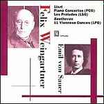 Cover for album: Liszt / Beethoven - Felix Weingartner, LPO, LSO, Emil Von Sauer – Piano Concertos / 11 Viennese Dances(CD, Compilation)