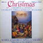 Cover for album: A. Scarlatti, Torelli, Esterházy, Delalande, Mária Zádori, Capella Savaria, Pál Németh – Baroque Christmas - Concertos & Cantatas