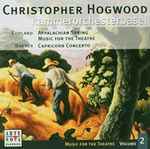Cover for album: Copland, Barber, Christopher Hogwood, Kammerorchesterbasel – Appalachian Spring / Music For The Theatre / Capricorn Concerto(CD, Stereo)