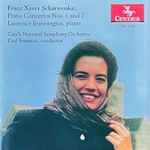 Cover for album: Xaver Scharwenka, Czech National Symphony Orchestra, Paul Freeman (3), Laurence Jeanningros – Franz Xaver Scharwenka: Piano Concertos Nos. 1 And 2(CD, Stereo)