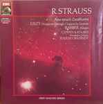 Cover for album: R. Strauss, Liszt, Barber / Cyprien Katsaris, Philadelphia Orchestra, Eugene Ormandy – Also Sprach Zarathustra / Ungarische Fantasie / Adagio(LP, Compilation)