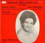 Cover for album: Yolanda Marcoulescou, Katja Phillabaum - Florent Schmitt / Arthur Honegger / Erik Satie – Quatre Poèmes De Ronsard • Trois Chants / Quatre Poèmes / Trois Mélodies • Chants(LP)