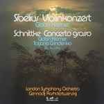 Cover for album: Gidon Kremer, Tatjana Grindenko, Gennadij Roshdestwenskij, London Symphony Orchestra – Sibelius Violinkonzert, Schnittke Concerto Grosso