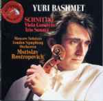 Cover for album: Alfred Schnittke - Yuri Bashmet, London Symphony Orchestra, Mstislav Rostropovich – Viola Concerto - Trio Sonata