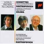 Cover for album: Schnittke – Rostropovich, London Symphony Orchestra, Ozawa – Cello Concerto No. 2 / In Memoriam... Für Orchester