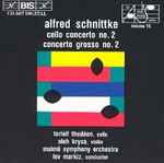Cover for album: Alfred Schnittke, Torleif Thedéen, Oleh Krysa, Malmö Symphony Orchestra, Lev Markiz – Cello Concerto No.2, Concerto Grosso No.2(CD, )
